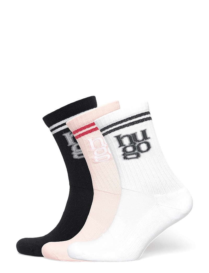 HUGO - 3P QS SPORTYLOG CC W - crew-socken - open miscellaneous - 0