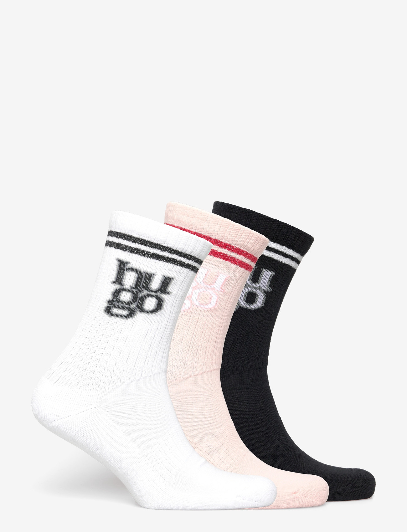 HUGO - 3P QS SPORTYLOG CC W - crew-socken - open miscellaneous - 1