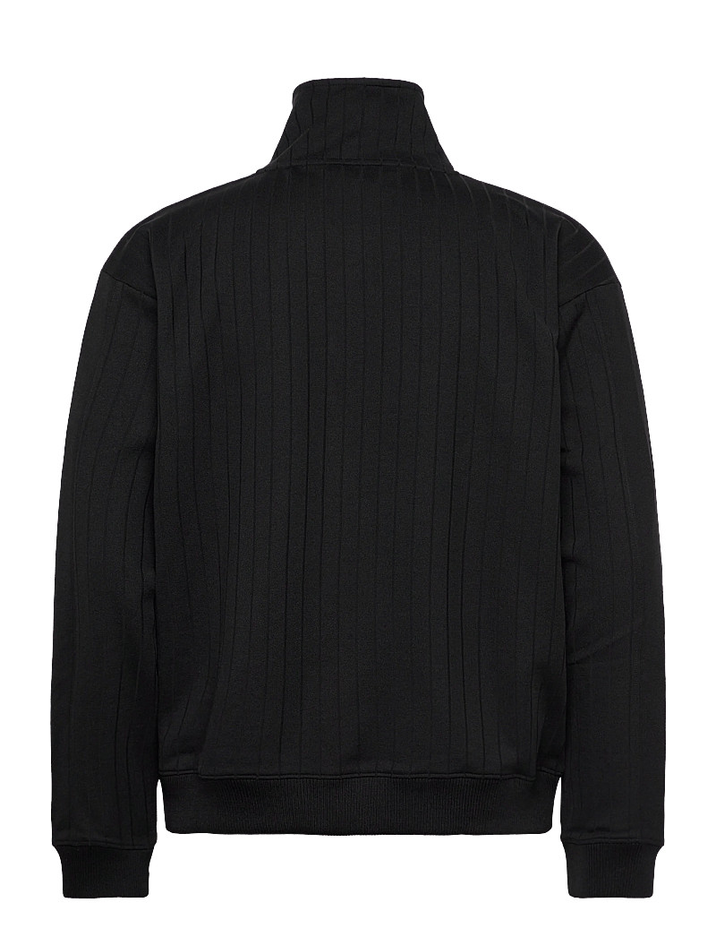 HUGO - Davronto - pullover mit durchgehendem reißverschluss - black - 1