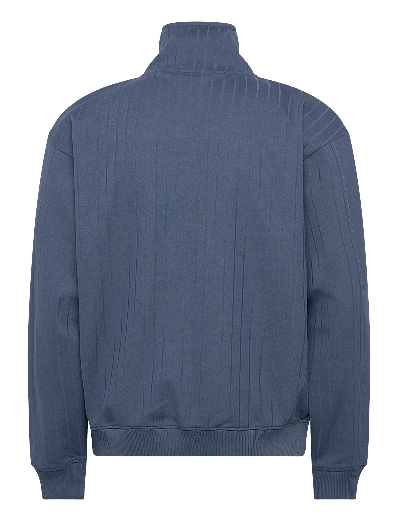 HUGO - Davronto - pullover mit durchgehendem reißverschluss - open blue - 1