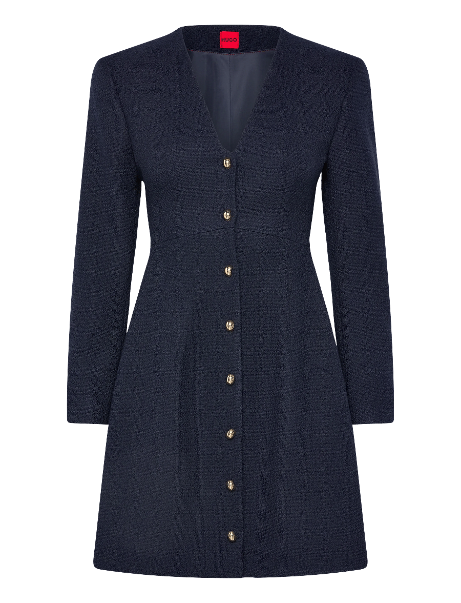 HUGO - Kanegi-1 - kurze kleider - navy - 1