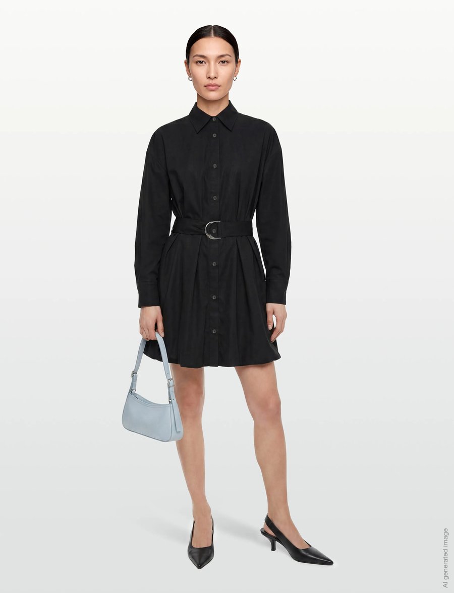 HUGO - Kumira - shirt dresses - black - 0