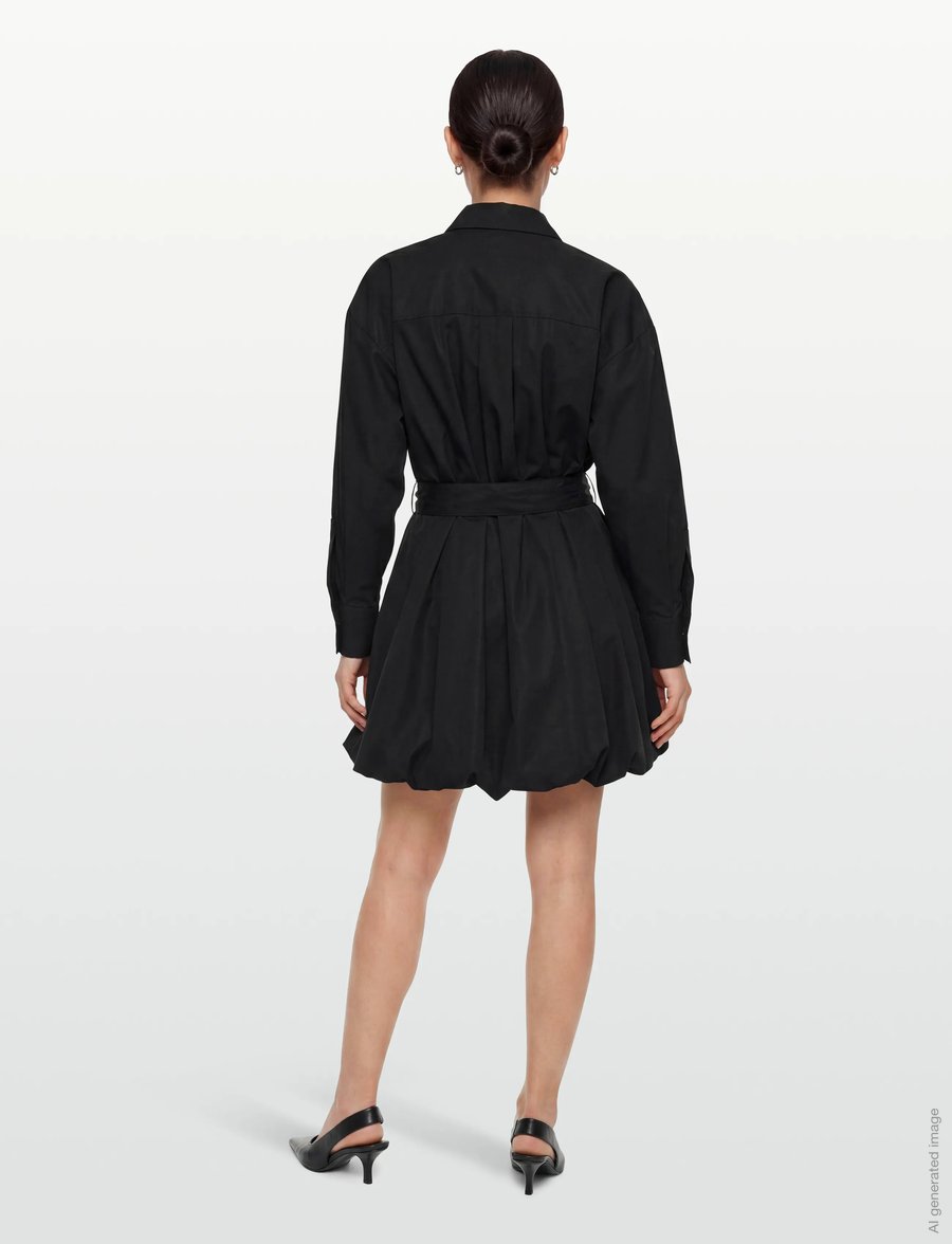 HUGO - Kumira - shirt dresses - black - 4