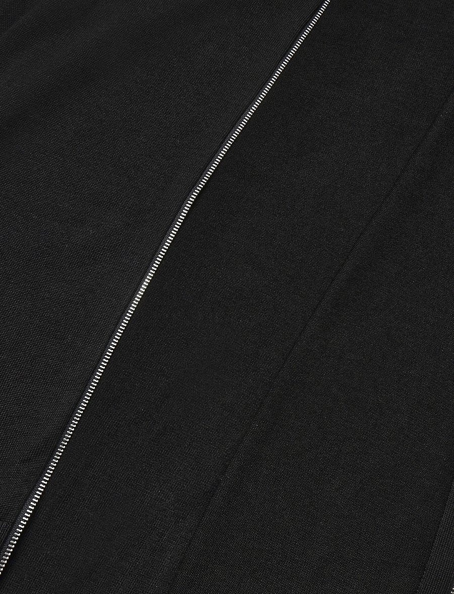 HUGO - San Jacomo-C - pullover mit durchgehendem reißverschluss - black - 4
