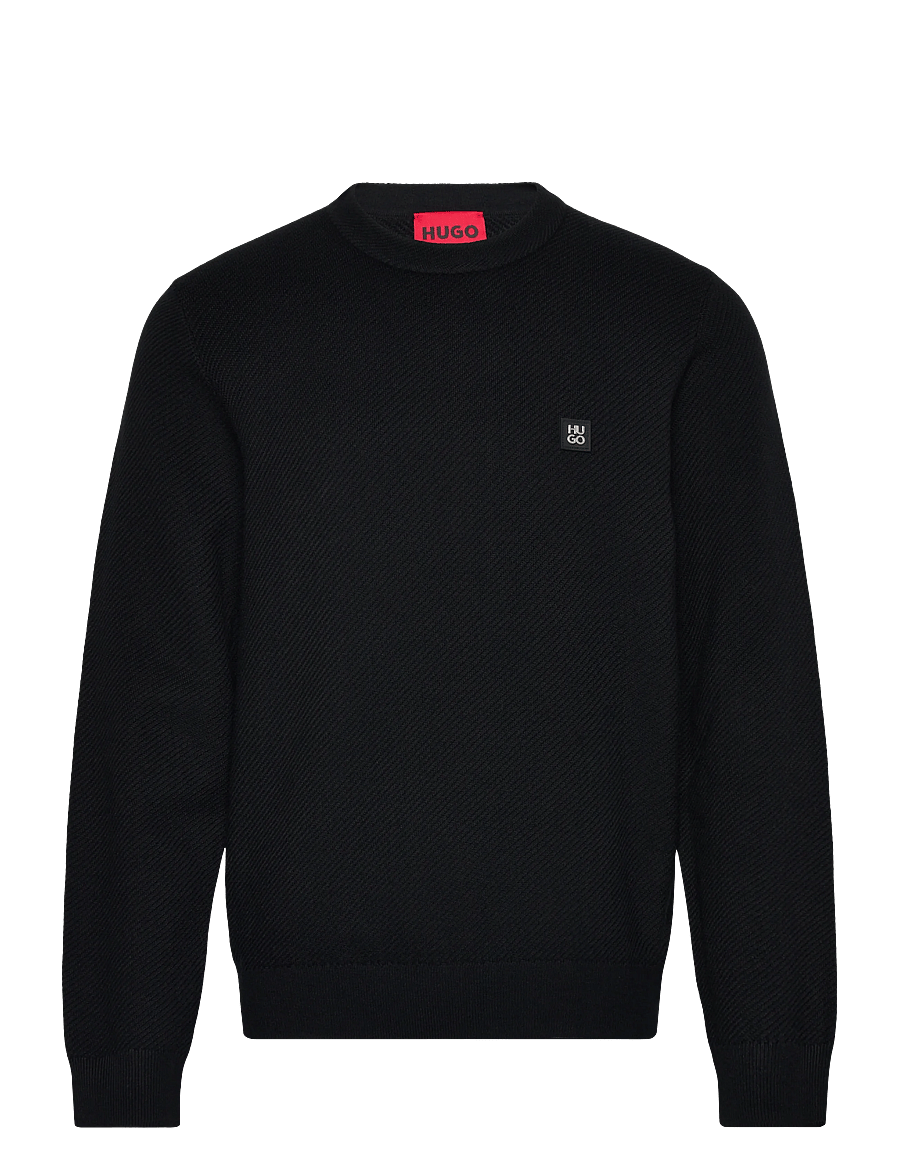 HUGO - Setal - rundhals - black - 0