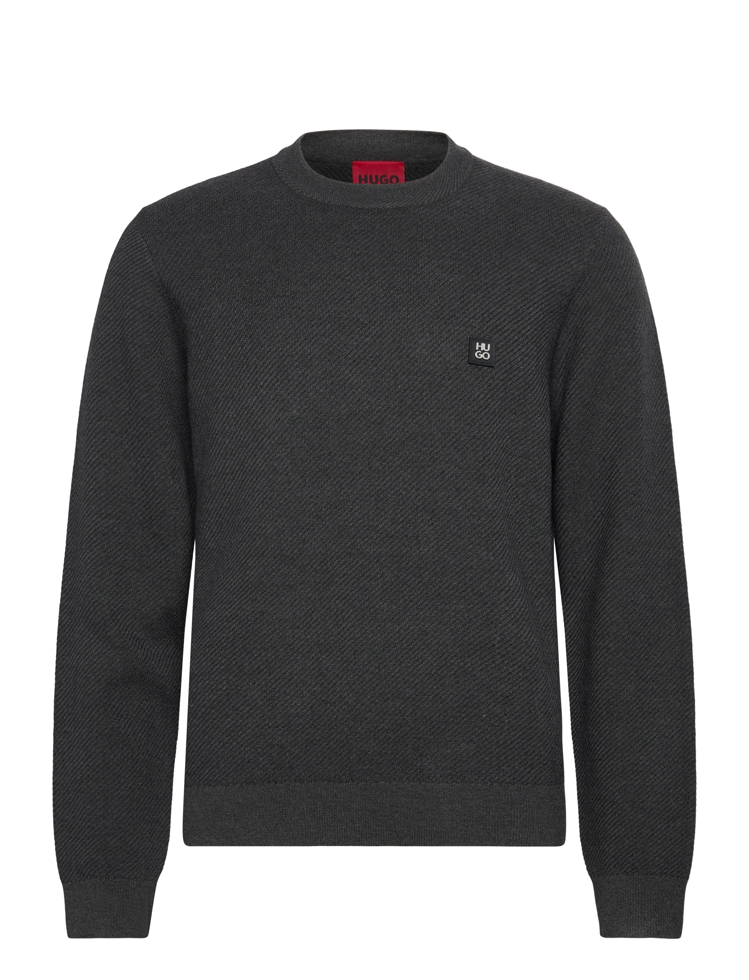 HUGO Setal - Sweatshirts & hættetrøjer - MEDIUM GREY / grey