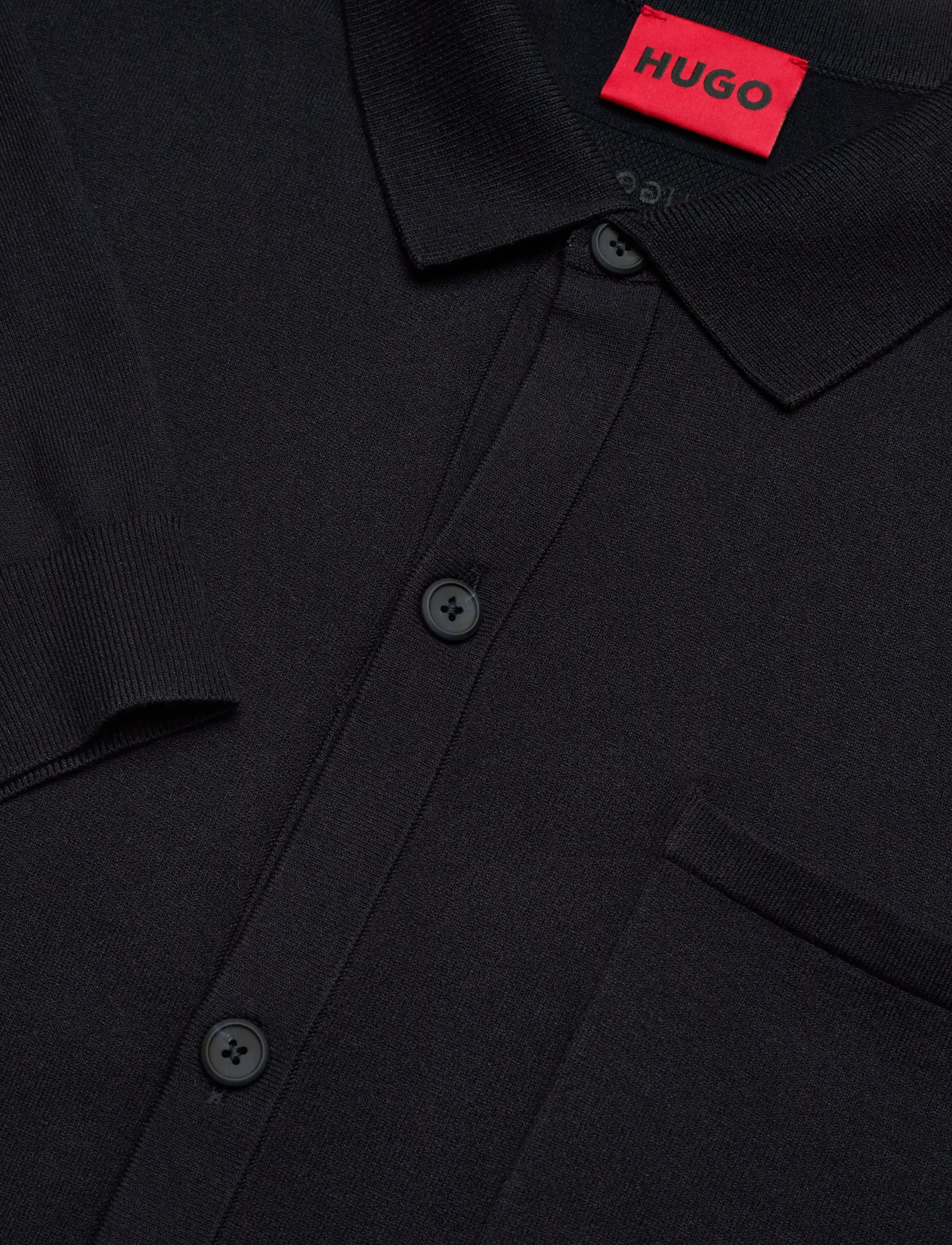 HUGO - San Jordan-CV - basic knitwear - navy - 2