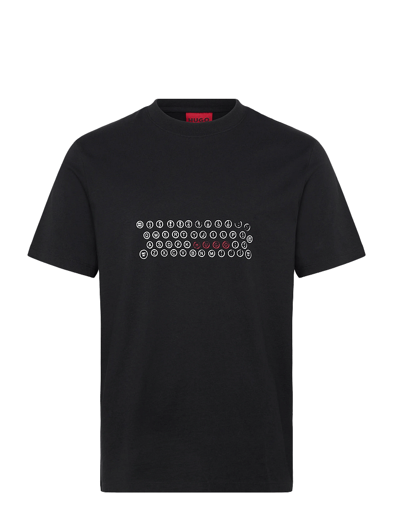 HUGO - Deyss - kurzärmelig - black - 0