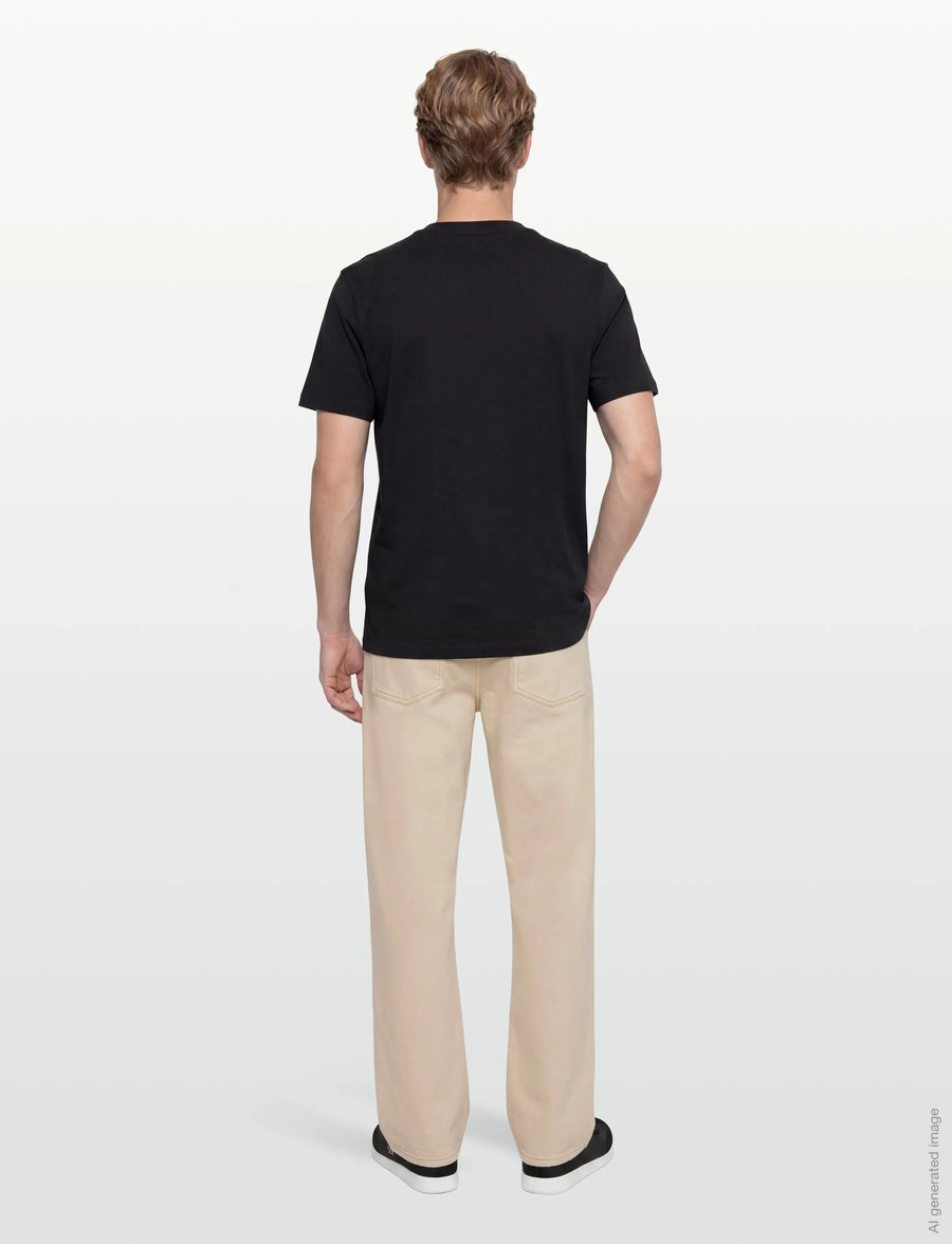 HUGO - Deyss - kurzärmelige t-shirts - black - 4