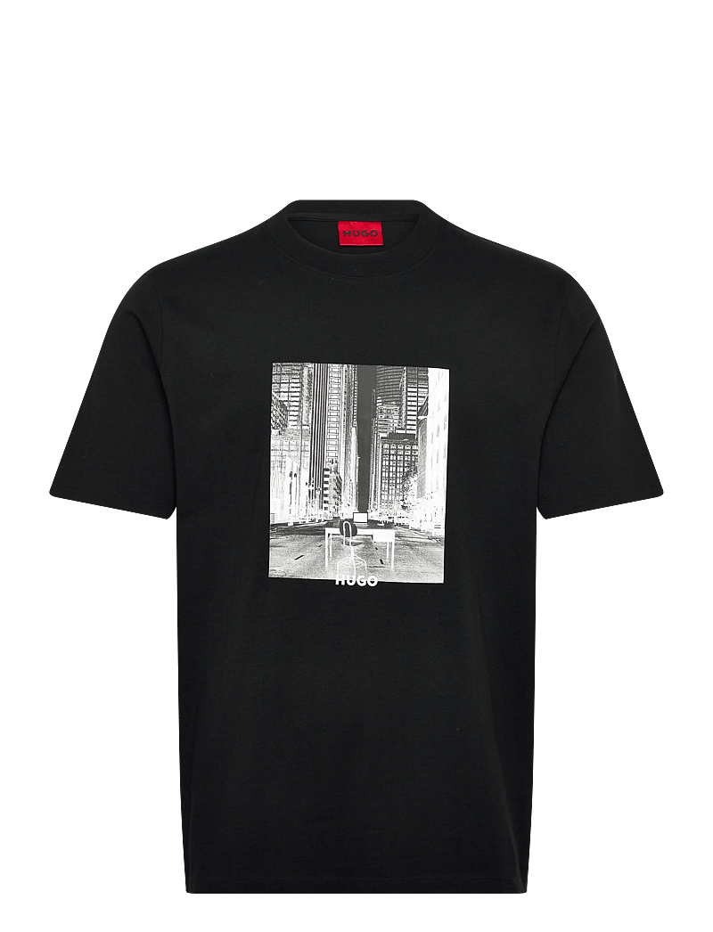 HUGO - Deyss - kurzärmelig - black - 0