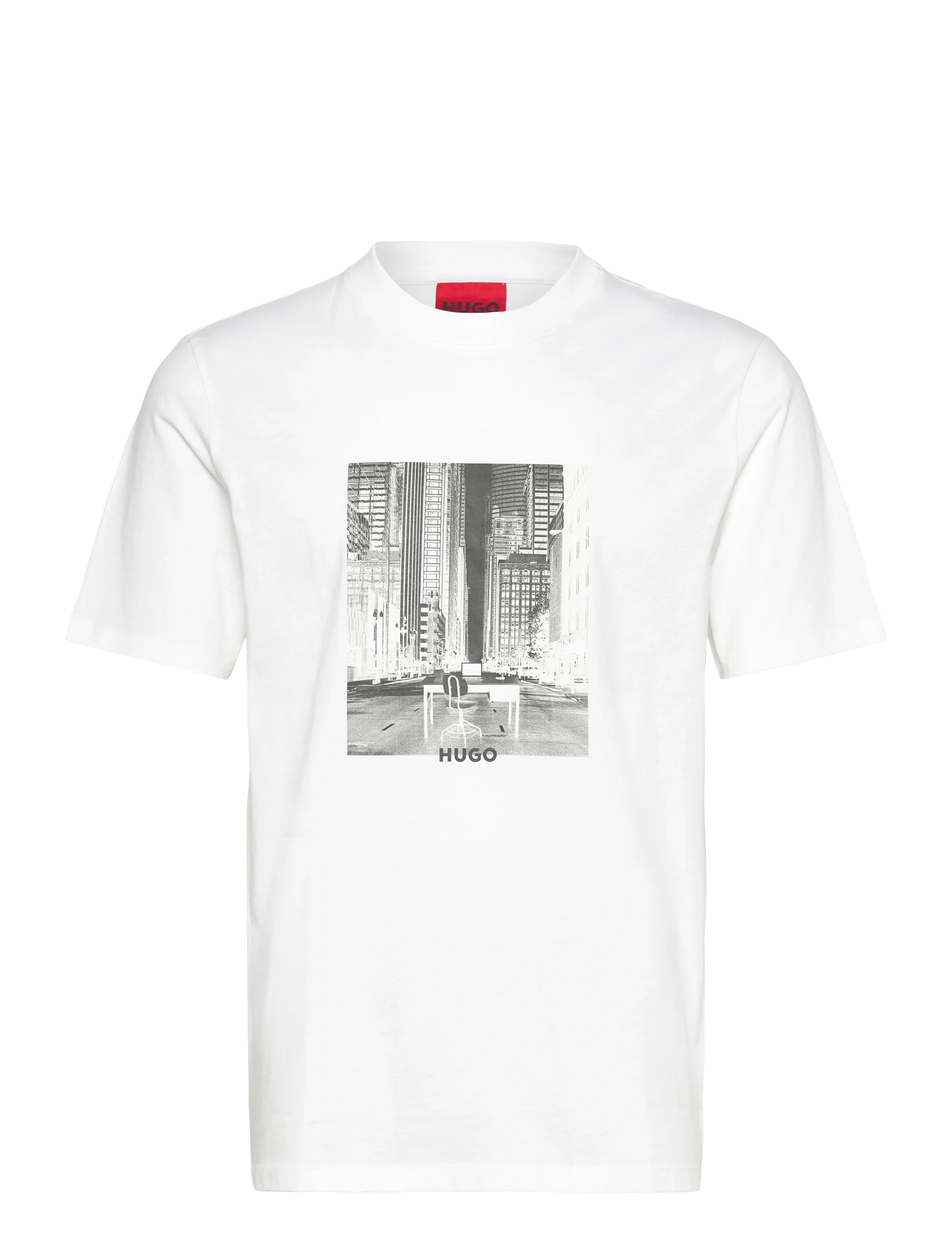 HUGO Deyss - T-särgid - WHITE / white