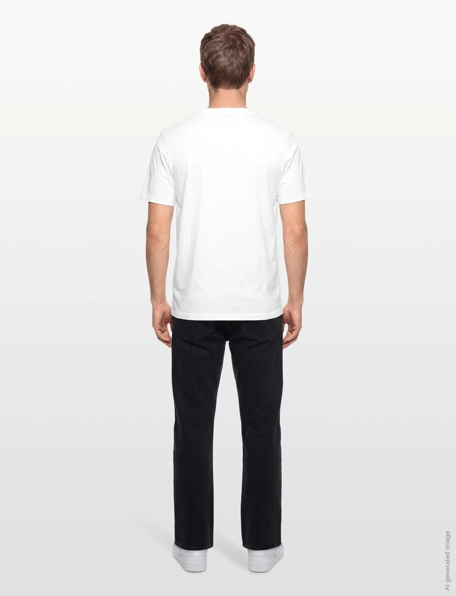 HUGO - Deyss - kurzärmelige t-shirts - white - 4