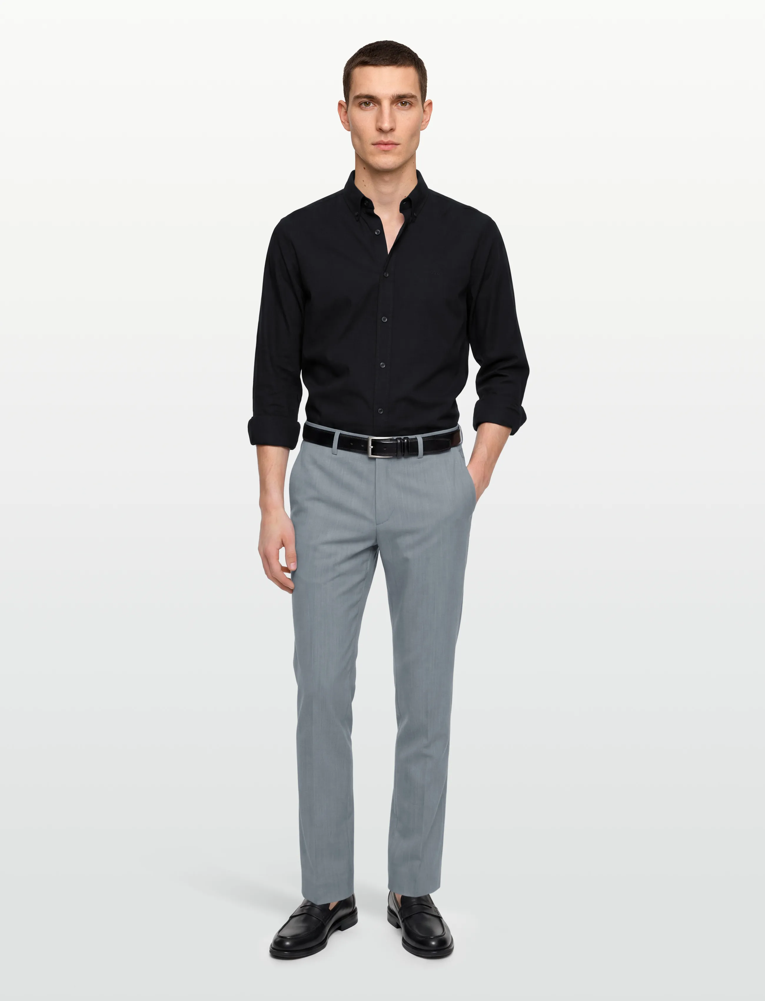 HUGO Hesten253X, 50, Blue, Bukser > Formelle Bukser, Herre