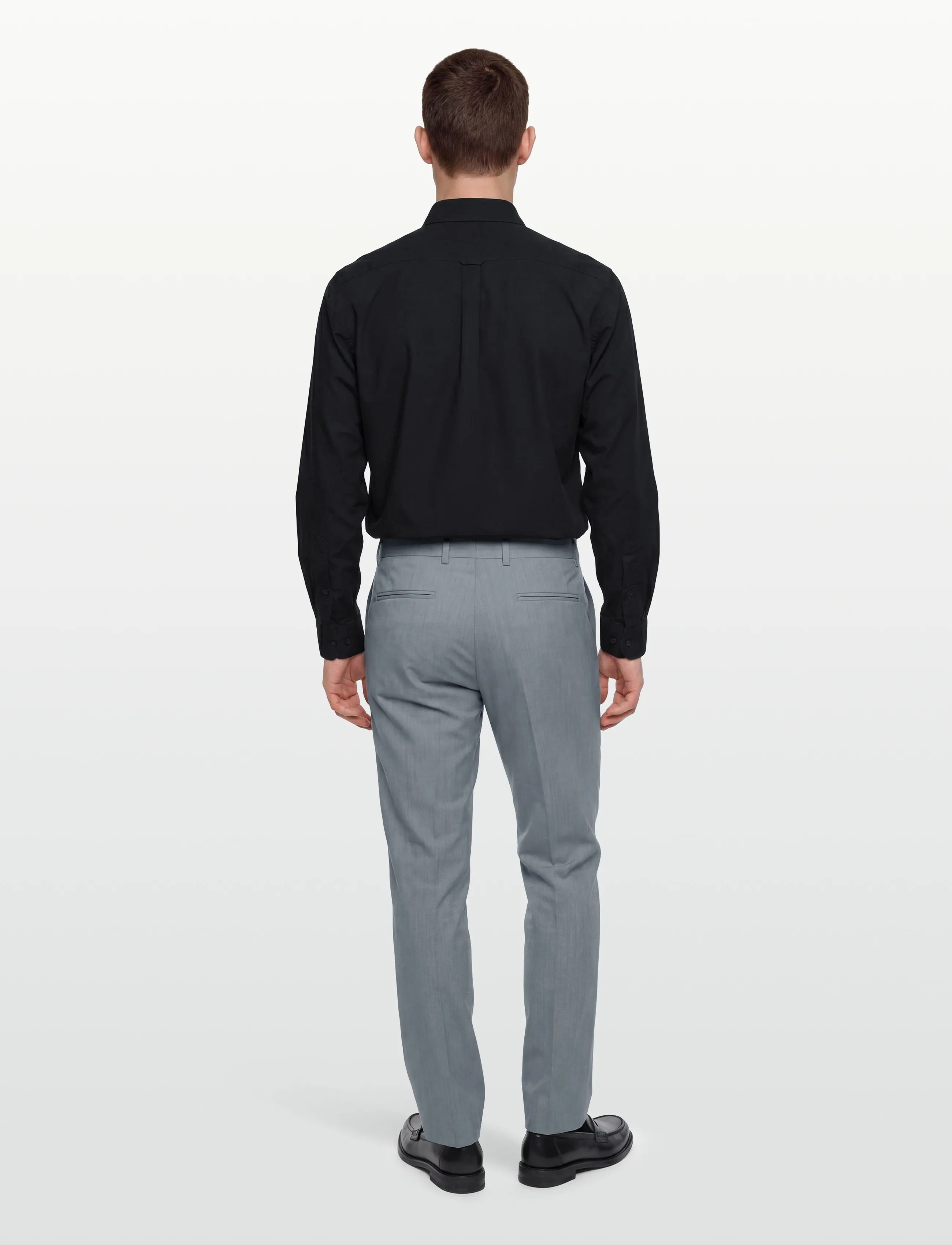 HUGO - Hesten253X - habitbukser - open blue - 4
