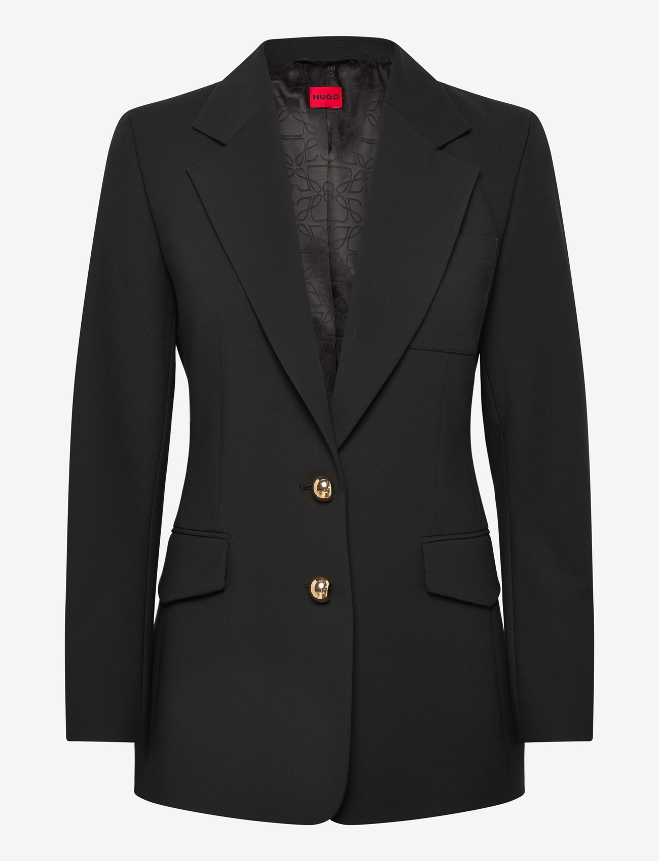 HUGO - Aniba - enkeltradede blazere - black - 0