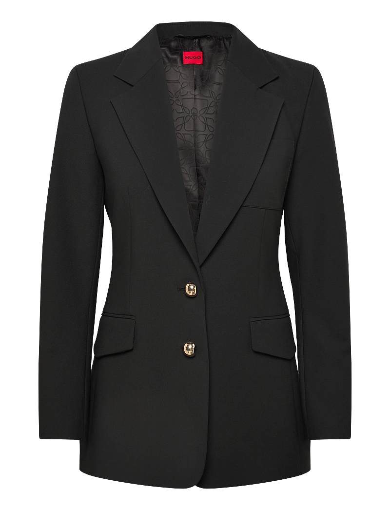 HUGO - Aniba - einreihige blazer - black - 0