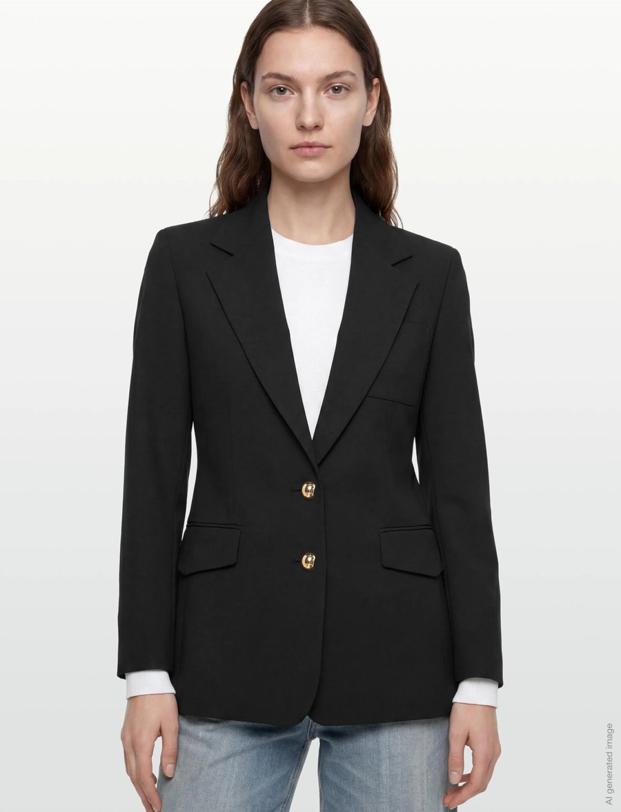 HUGO - Aniba - einreihige blazer - black - 3