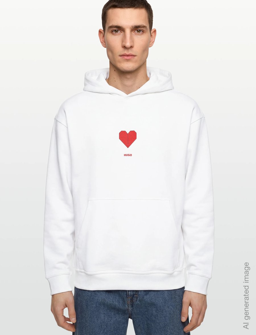 HUGO - Dalentinos - hættetrøjer - white - 3