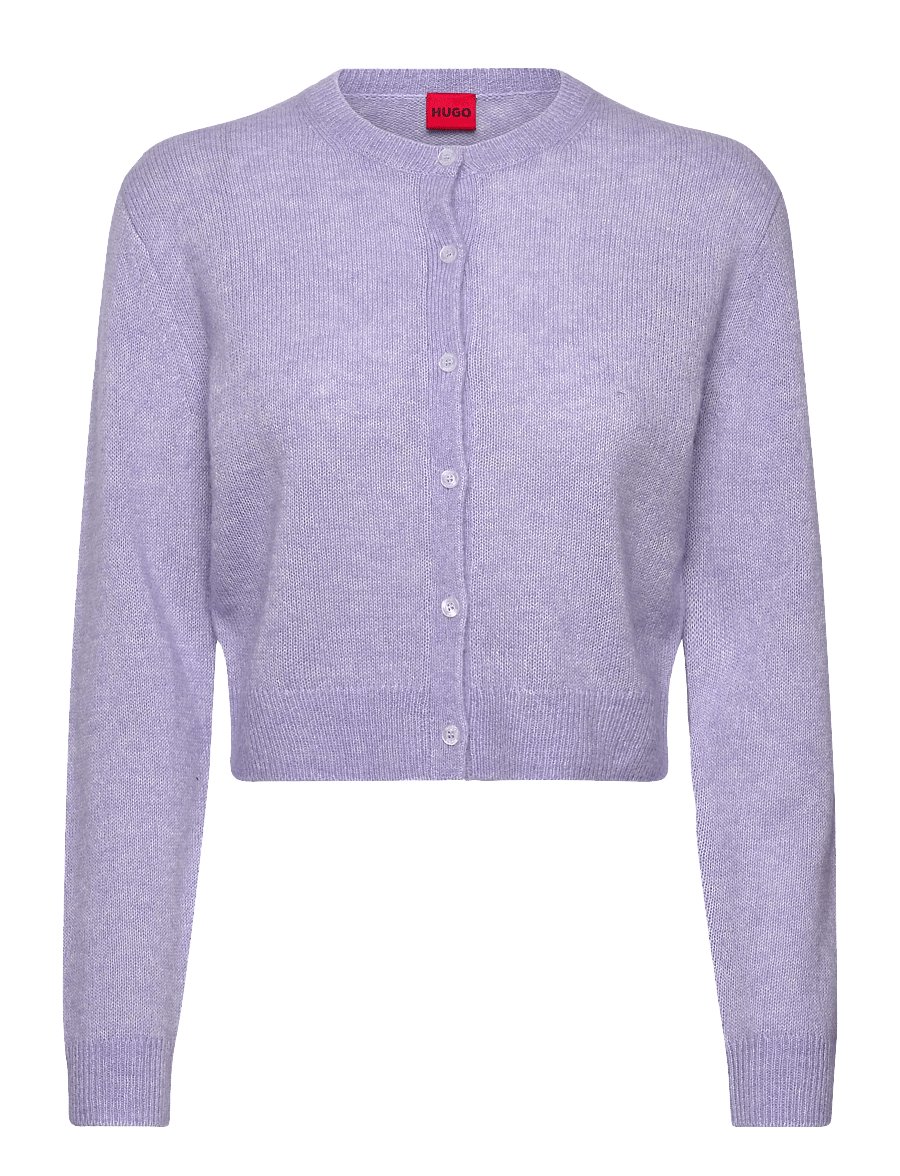 HUGO - Sfebra - strickjacken - bright purple - 1