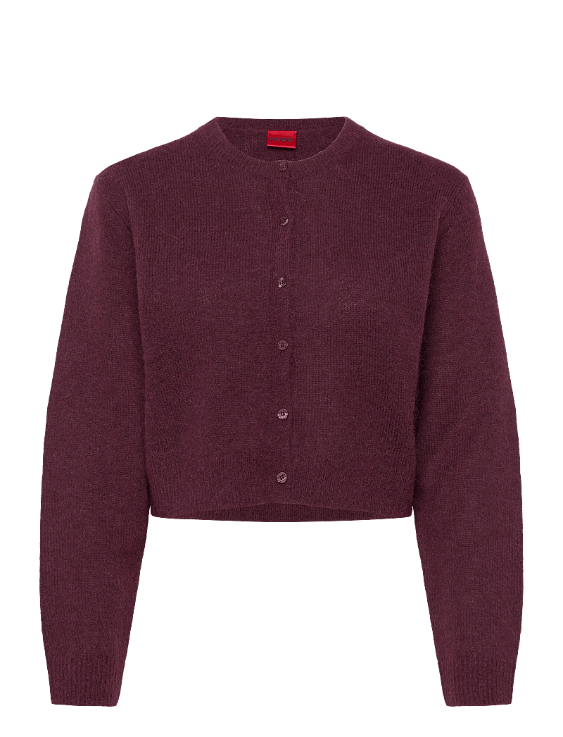 HUGO - Sfebra - cardigans - dark purple - 0
