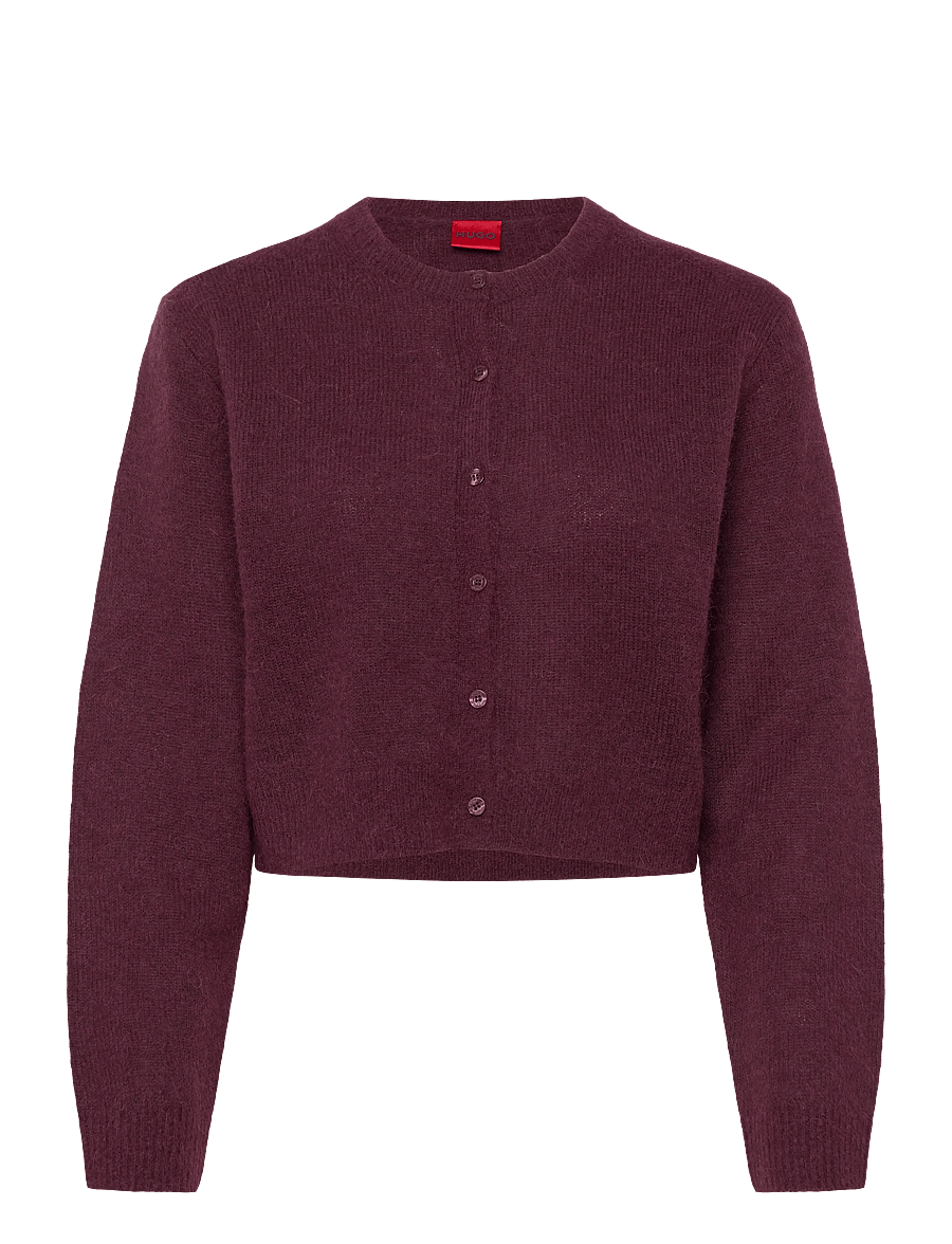 HUGO - Sfebra - strickjacken - dark purple - 1