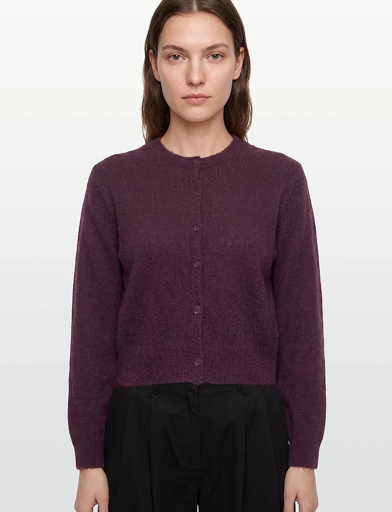 HUGO - Sfebra - cardigans - dark purple - 3