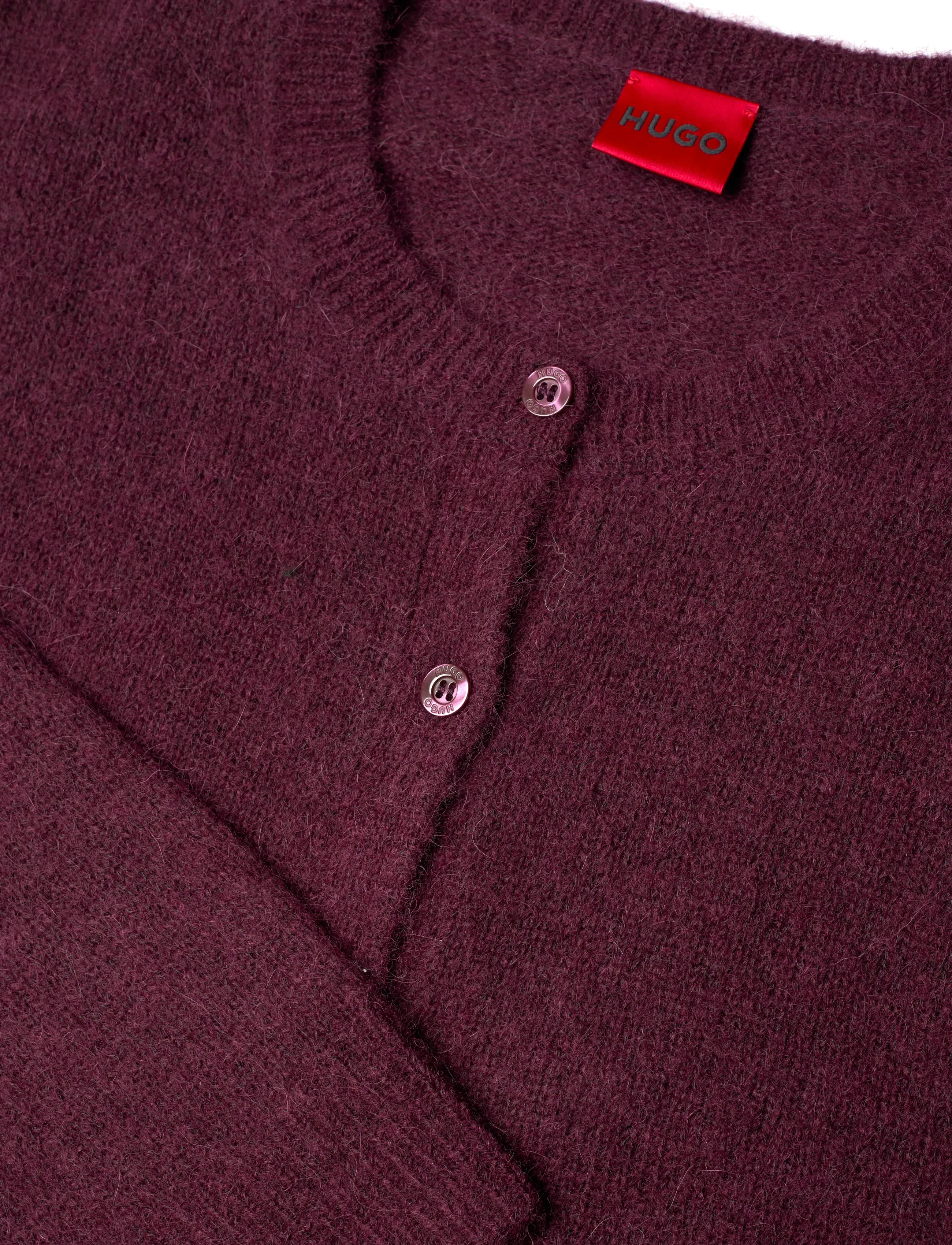HUGO - Sfebra - cardigans - dark purple - 5