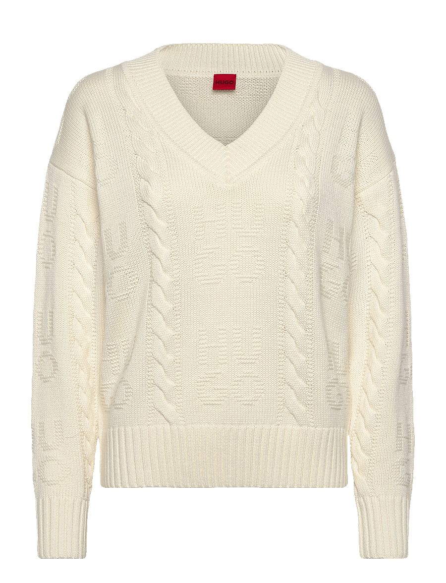 HUGO - Sypres - pullover - open white - 1