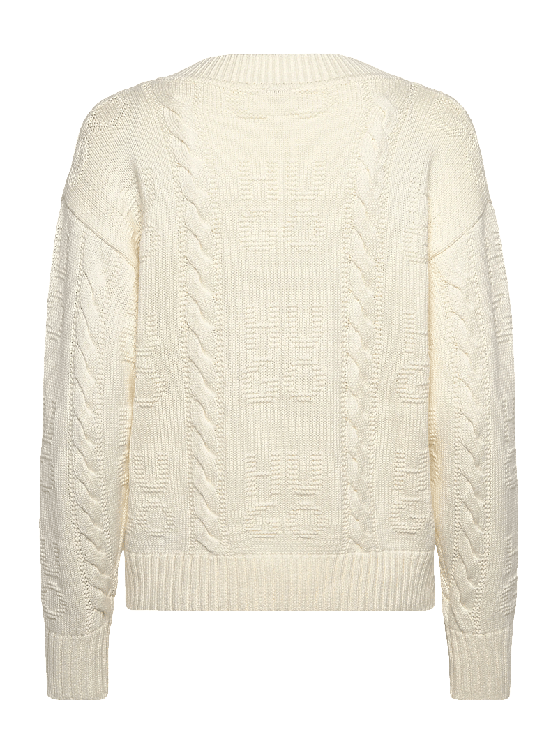 HUGO - Sypres - stickade tröjor - open white - 1