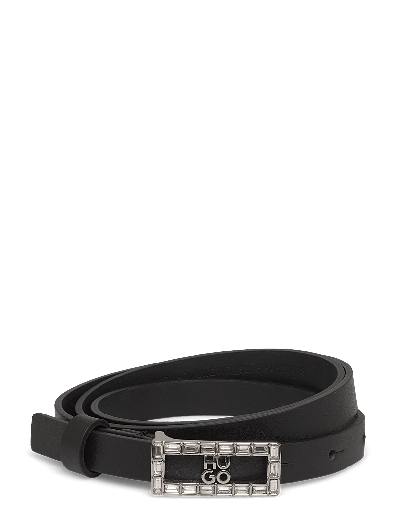 HUGO - Vida-Diamond_Sz15 - igapäevased vööd - black - 0