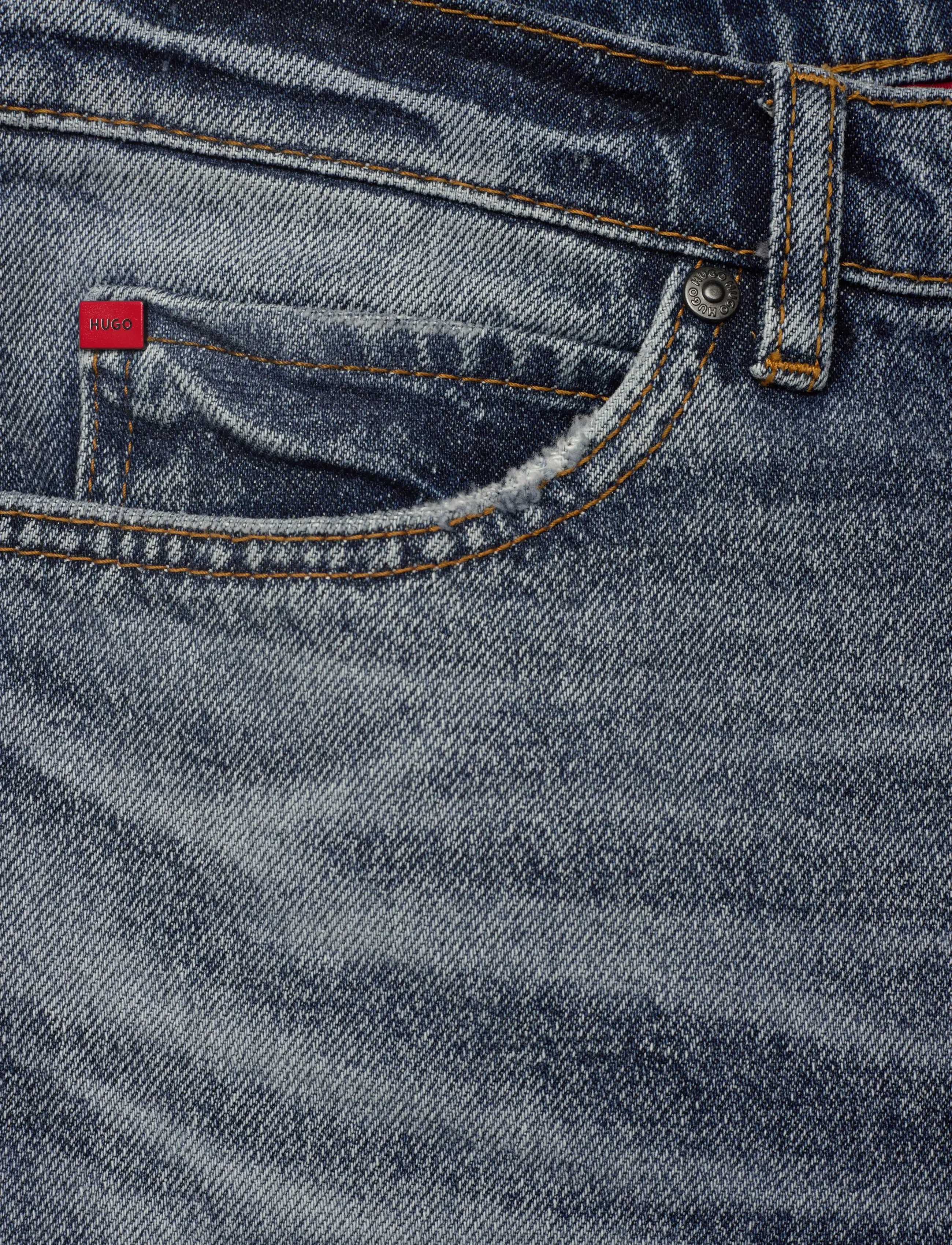 HUGO - HUGO 634 - hosen & jeans - bright blue - 5
