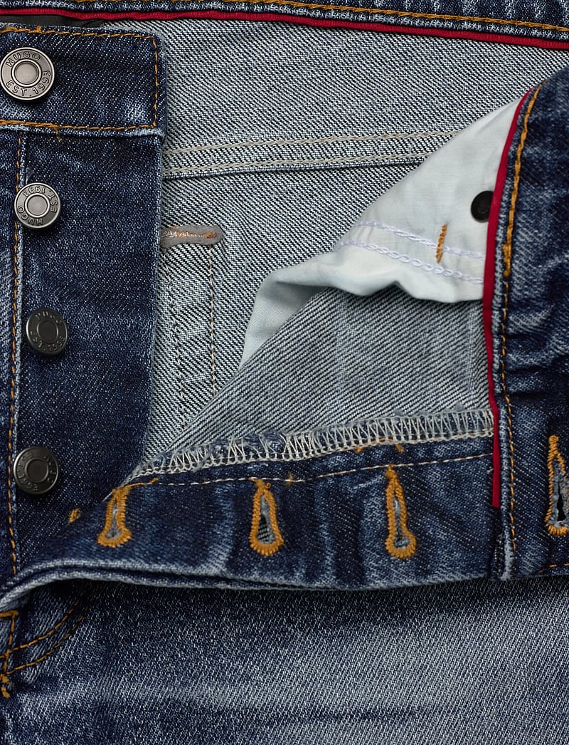 HUGO - HUGO 634 - tapered jeans - bright blue - 3