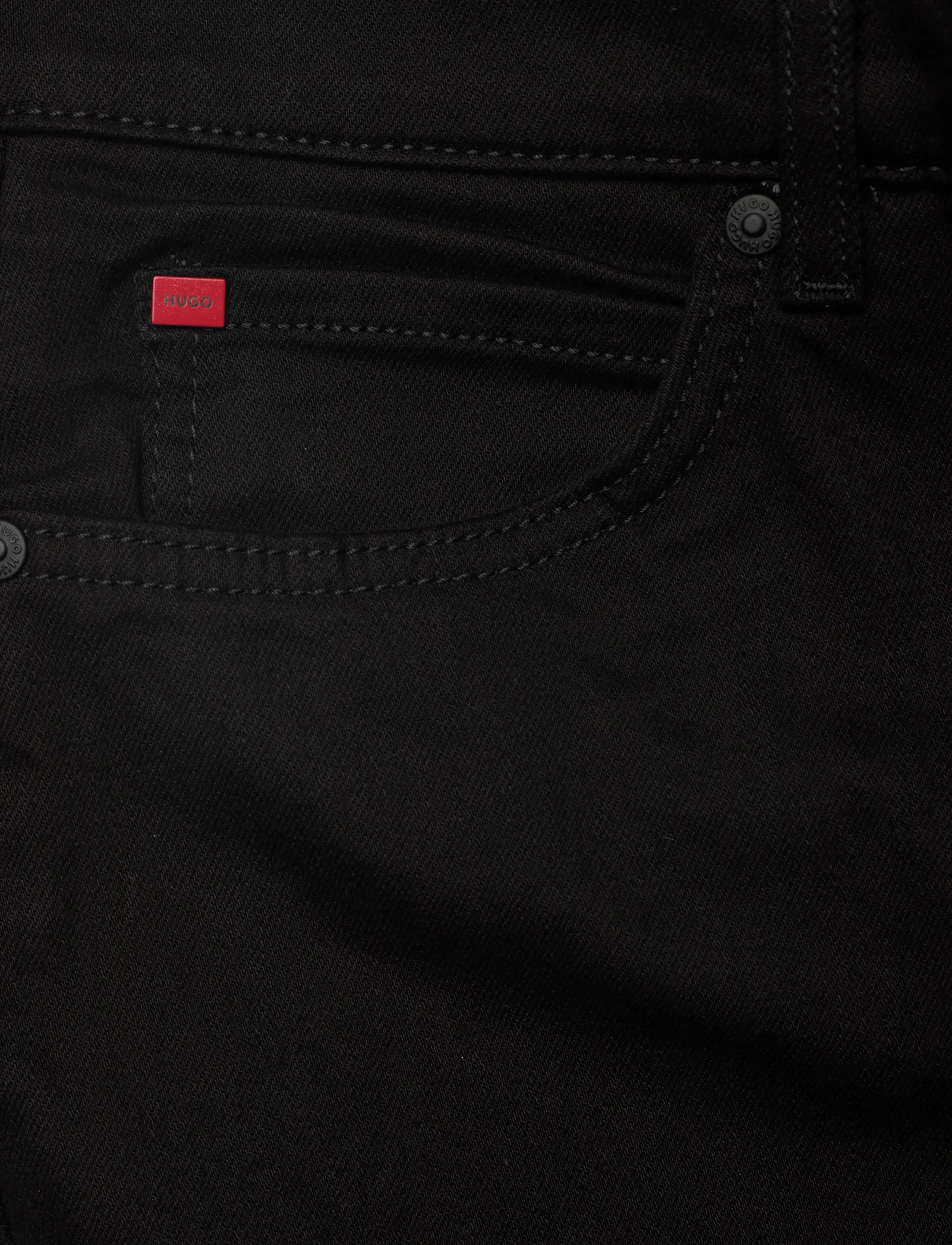 HUGO - HUGO 634 - hosen & jeans - black - 5