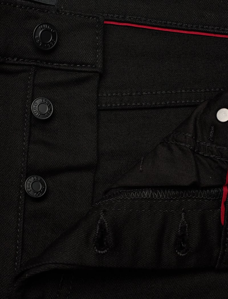 HUGO - HUGO 634 - tapered jeans - black - 3