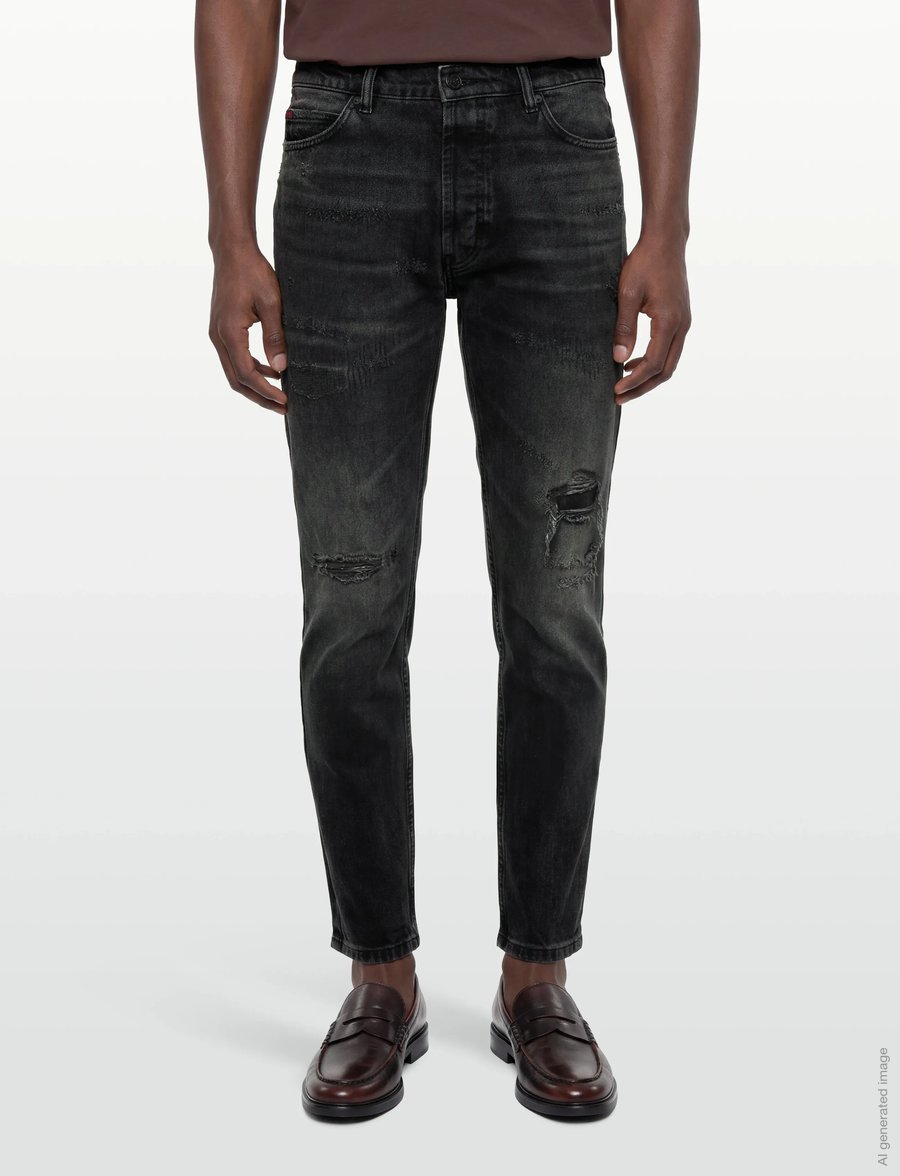 HUGO - HUGO 634 - skinny jeans - medium grey - 3