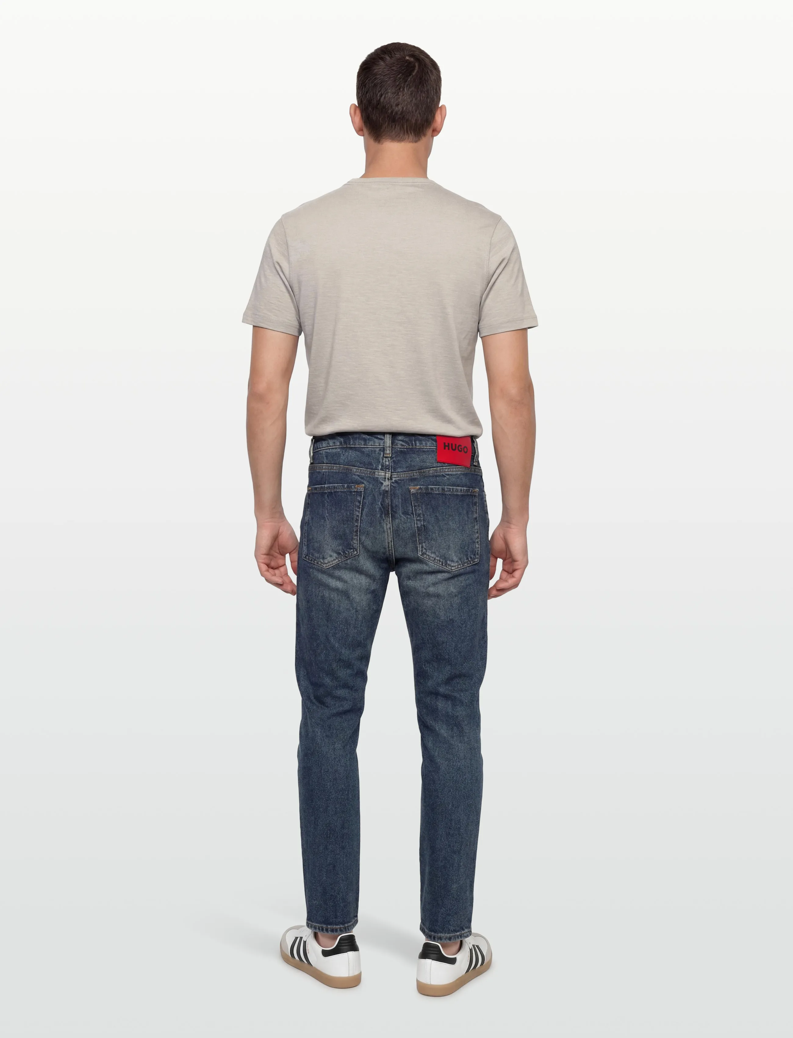 HUGO - HUGO 634 - hosen & jeans - navy - 4