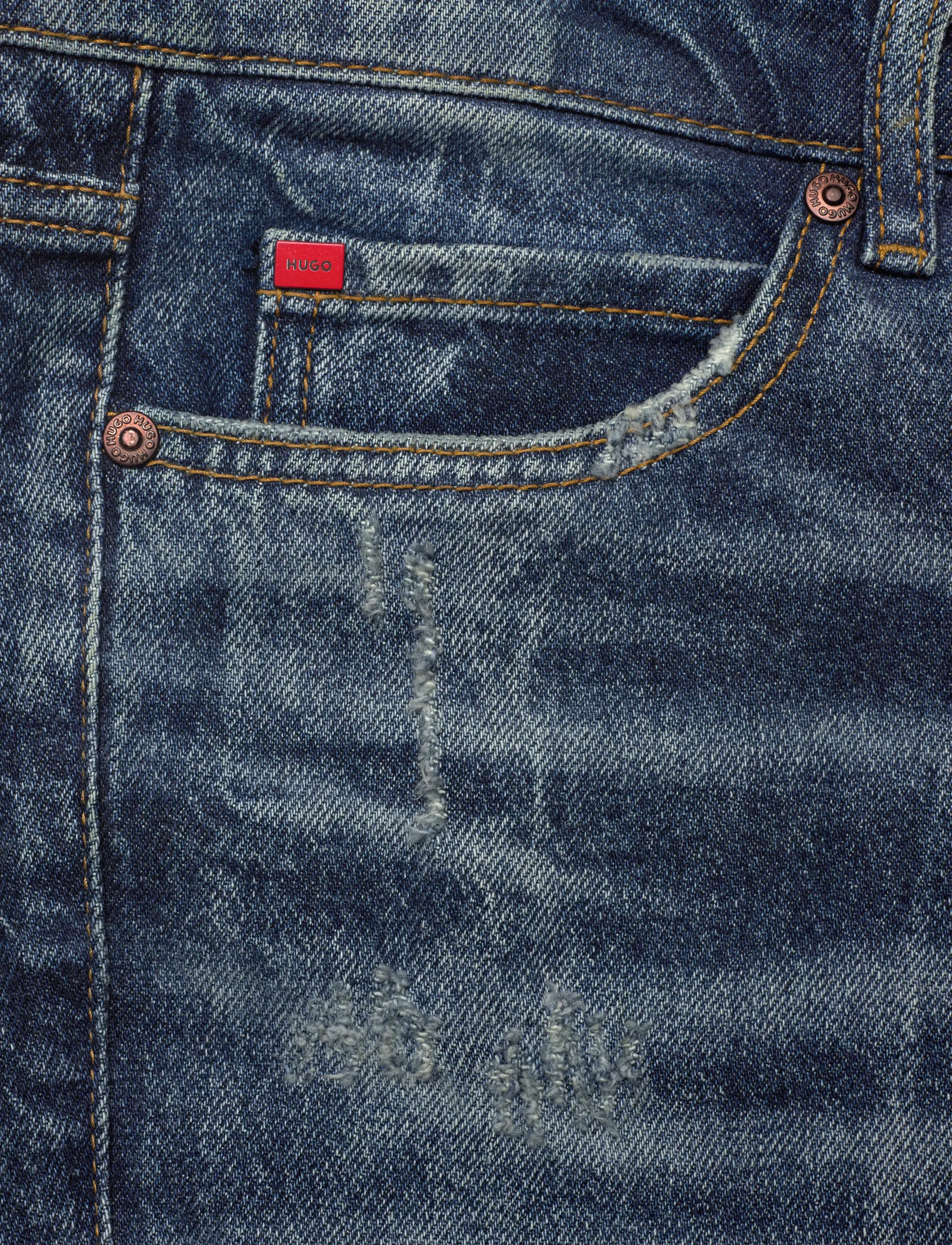 HUGO - HUGO 634 - hosen & jeans - navy - 5