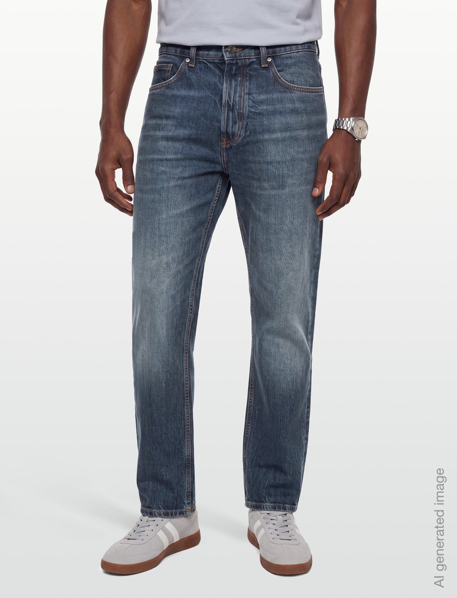 HUGO - HUGO 840 - regular jeans - navy - 3