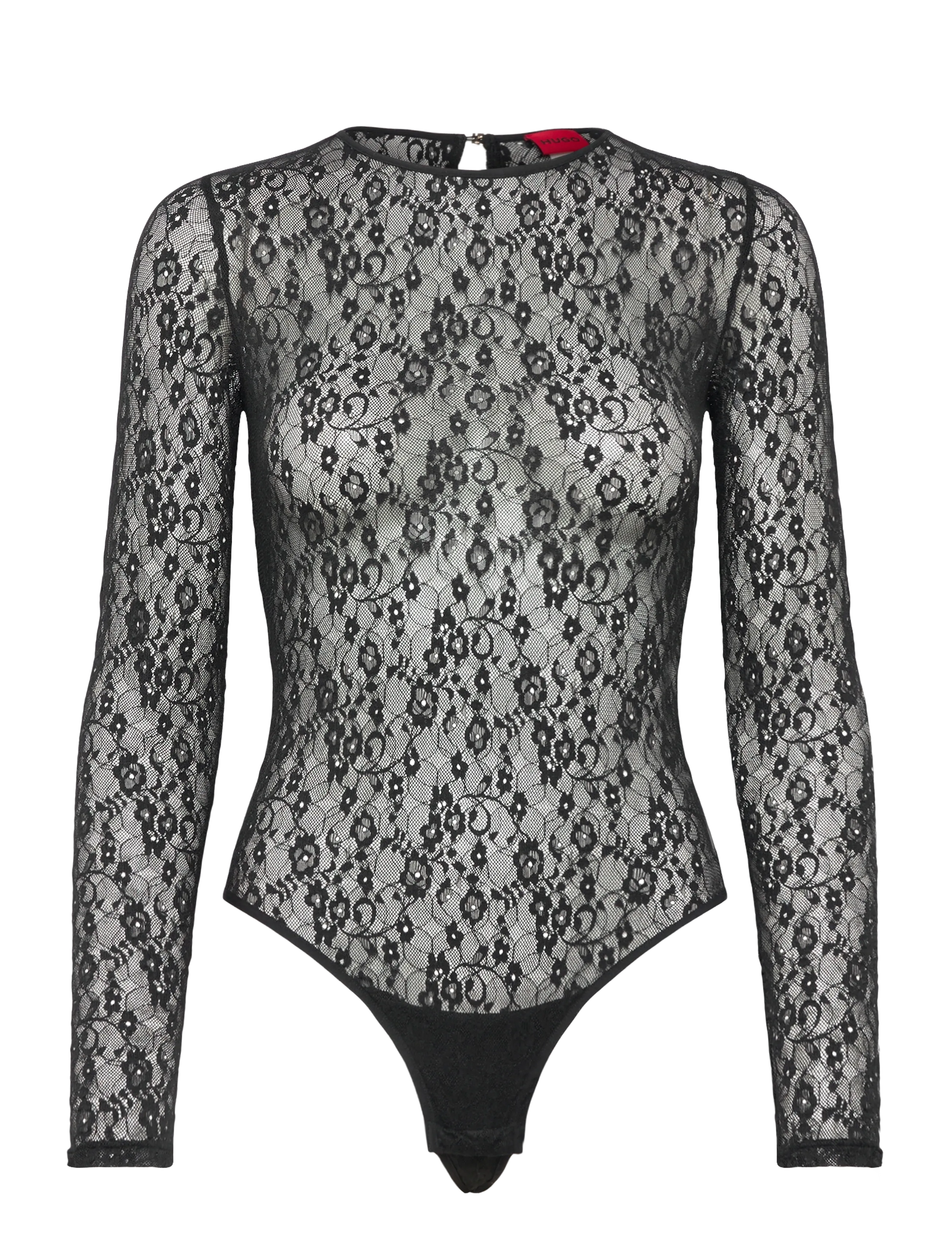 HUGO Dulietta, XS, Black, T-Shirts & Toppe > Langærmede, Dame