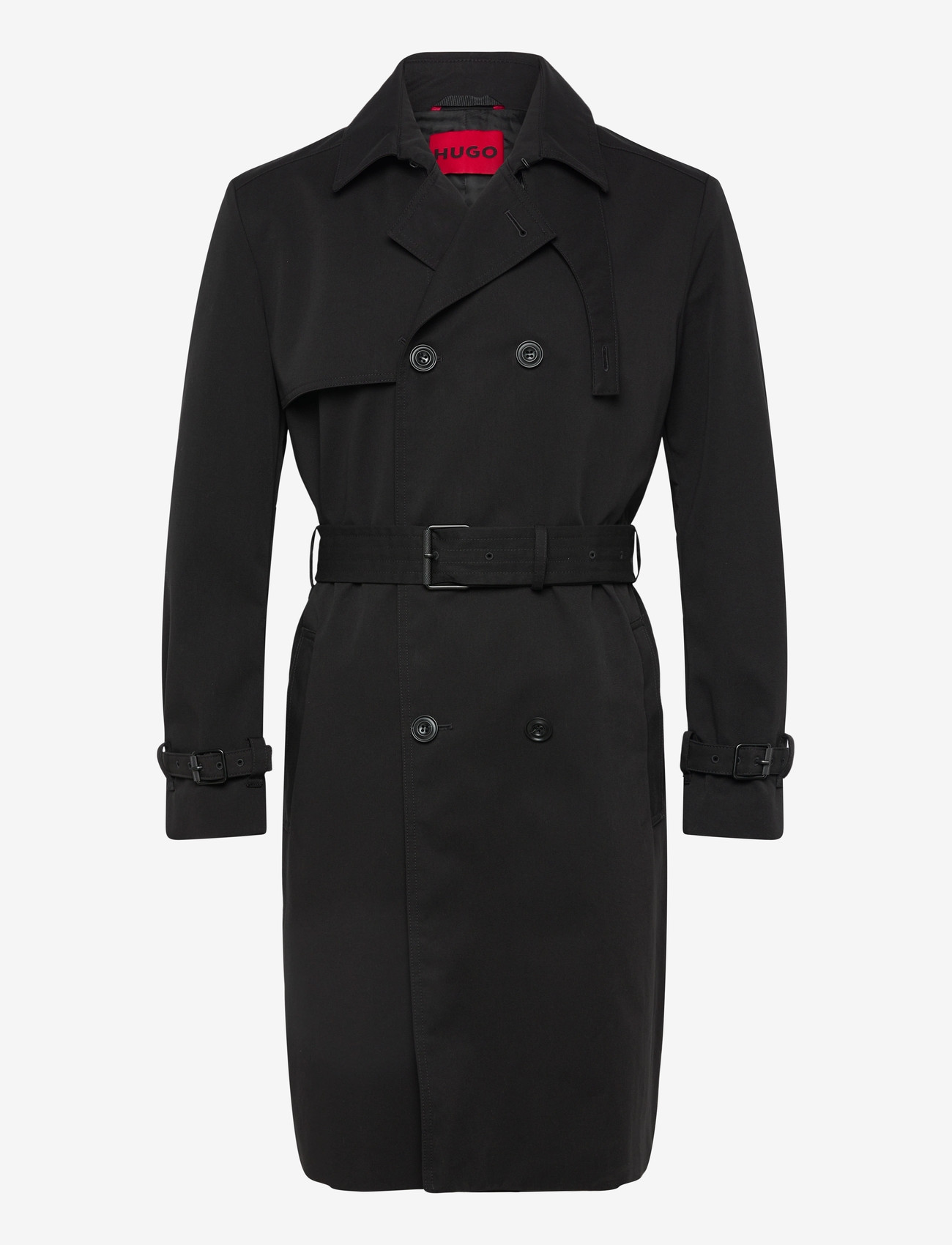 HUGO - Maluks2511 - trenchcoats - black - 0