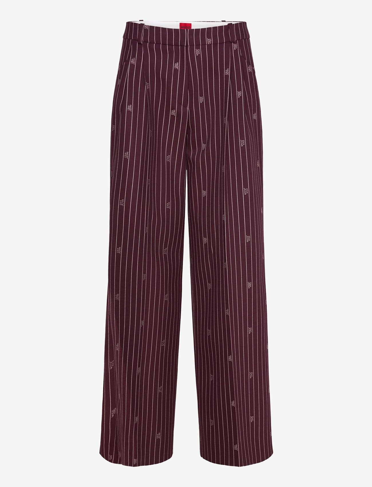 HUGO - Haviri - wide leg trousers - open miscellaneous - 0