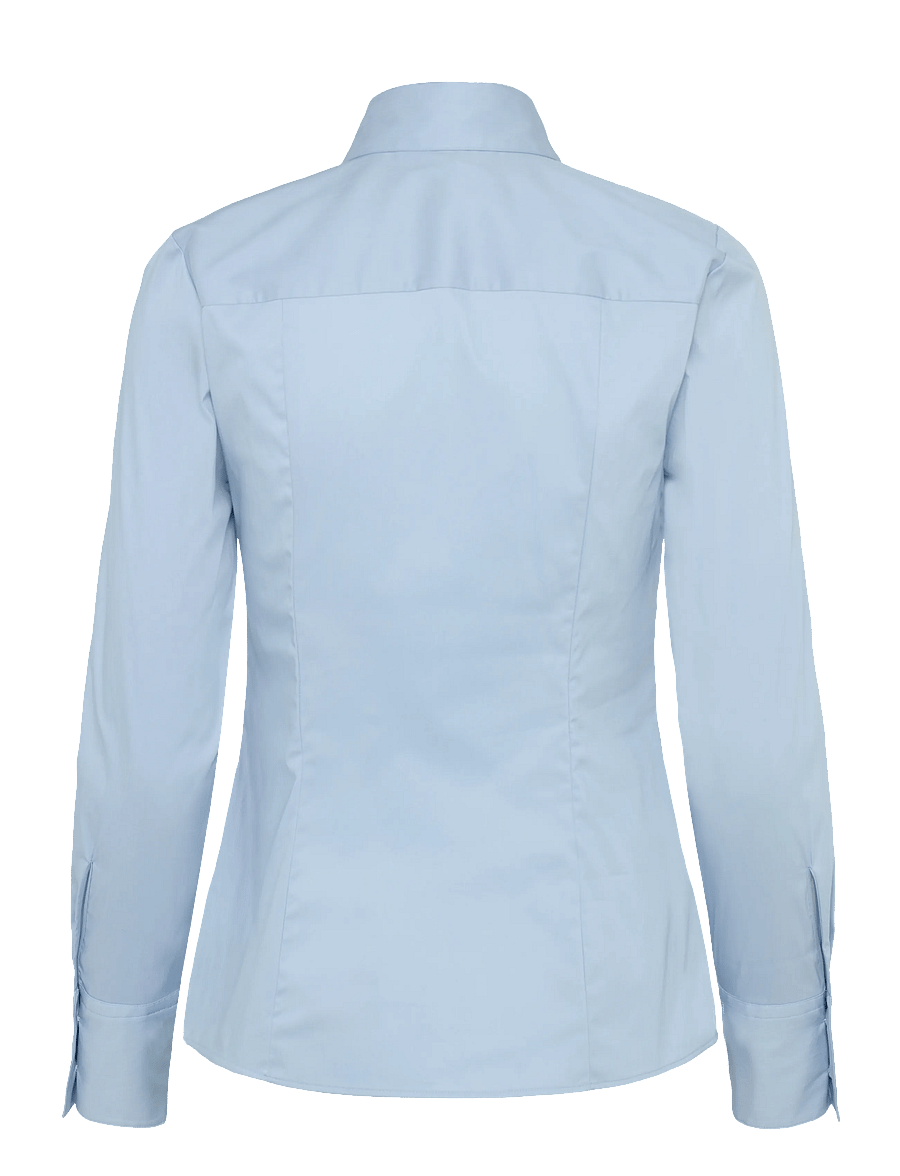 HUGO - The Fitted Shirt - pikkade varrukatega särgid - light/pastel blue - 2
