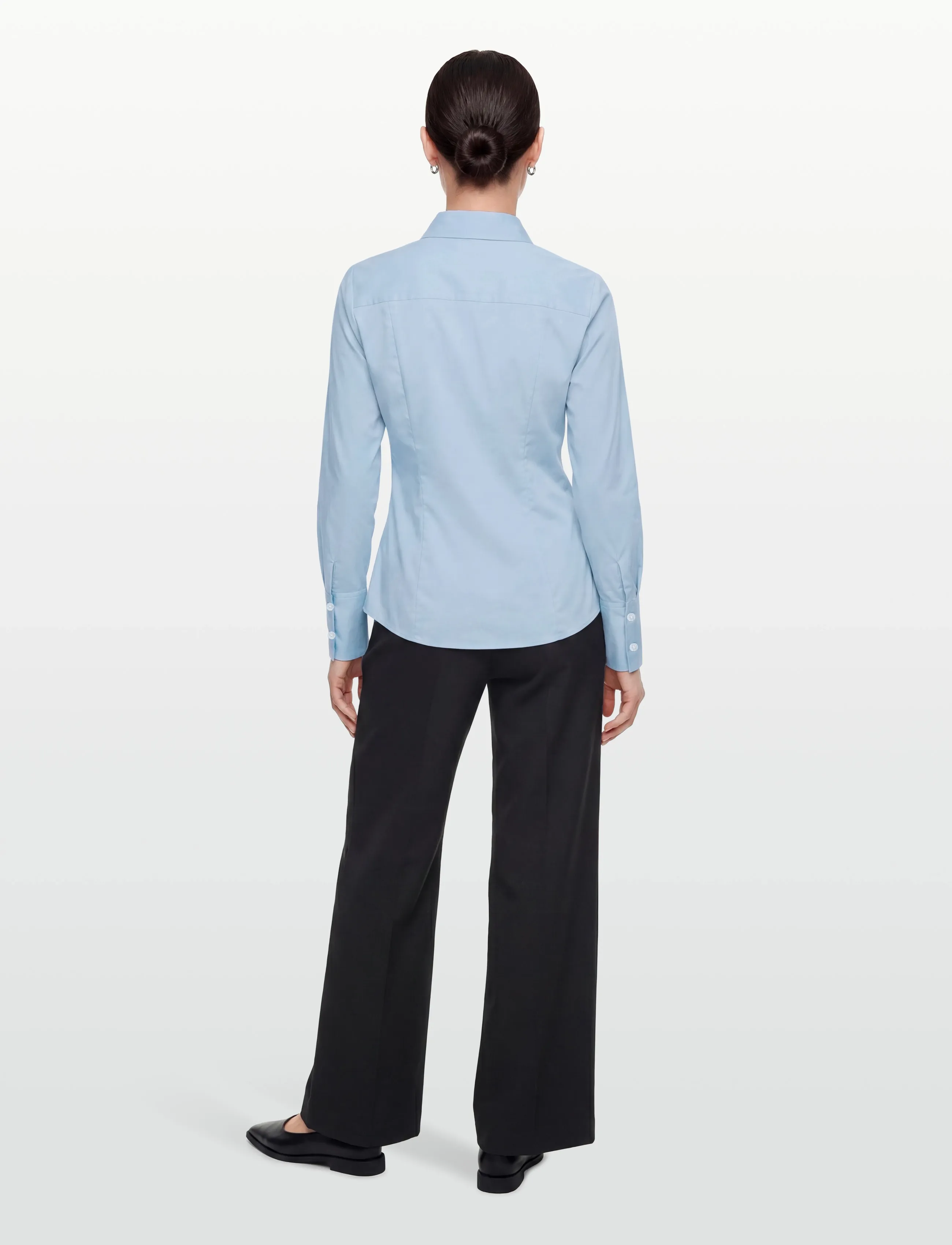 HUGO - The Fitted Shirt - långärmade skjortor - light/pastel blue - 4