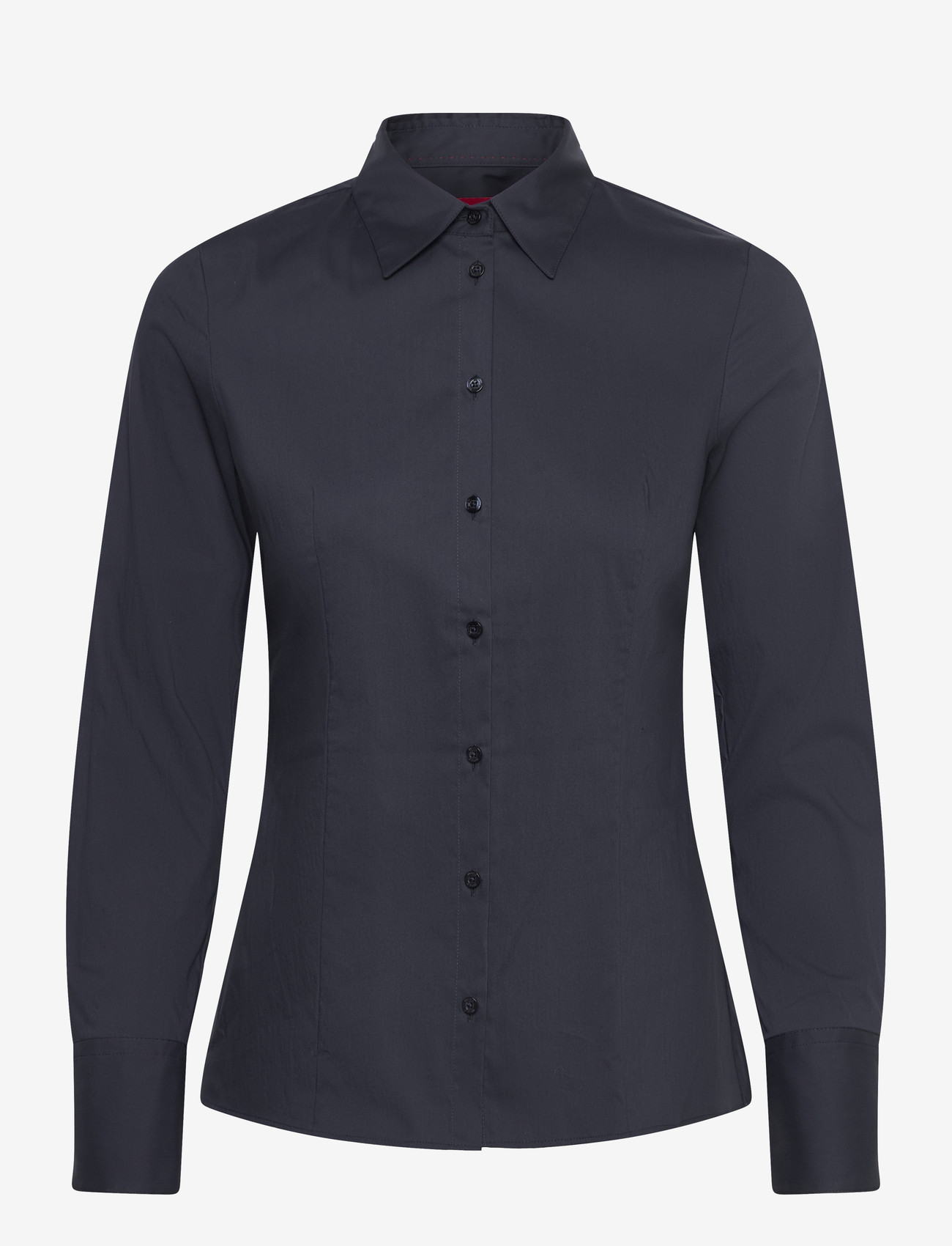 HUGO - The Fitted Shirt - pitkähihaiset kauluspaidat - open blue - 0