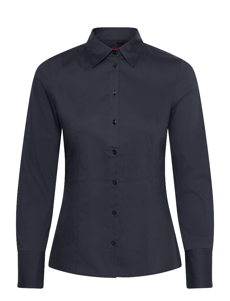 HUGO - The Fitted Shirt - pitkähihaiset kauluspaidat - open blue - 0