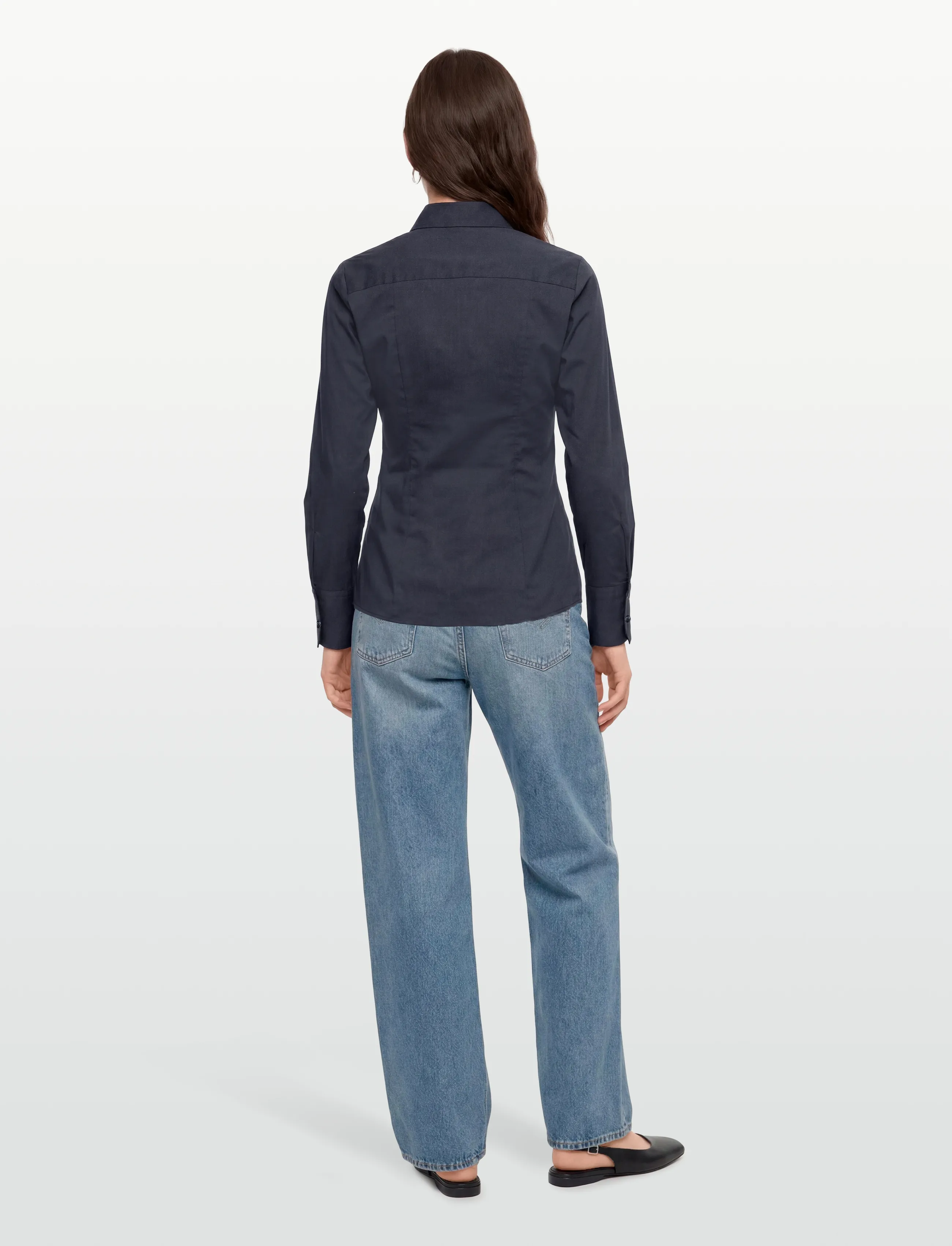 HUGO - The Fitted Shirt - pikkade varrukatega särgid - open blue - 4