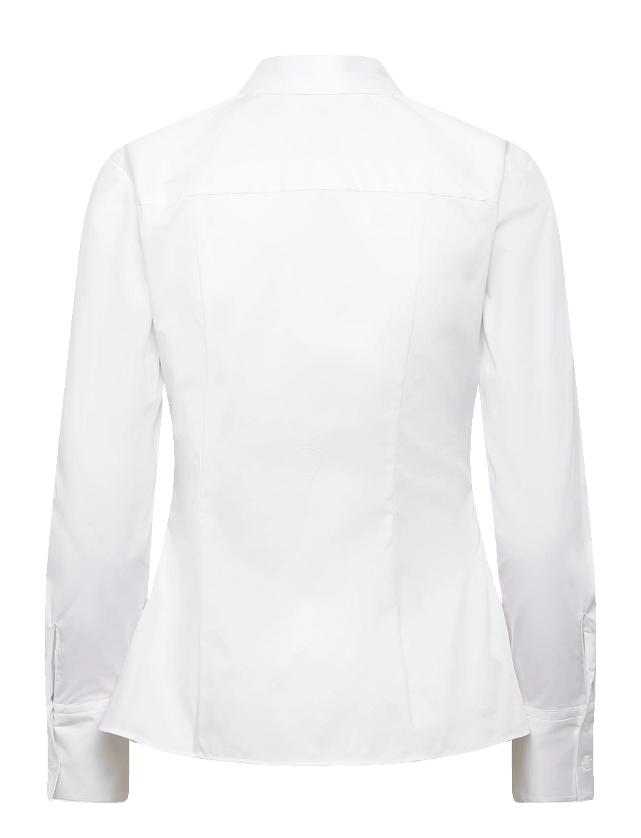 HUGO - The Fitted Shirt - pikkade varrukatega särgid - white - 1