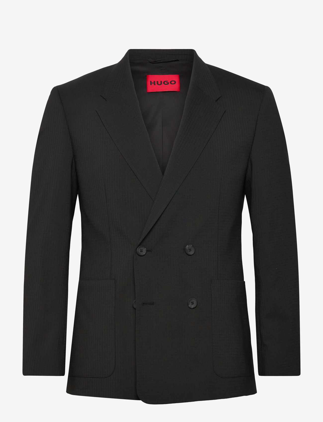 HUGO - Henry261F1X - kahe rinnatisega pintsakud - black - 0