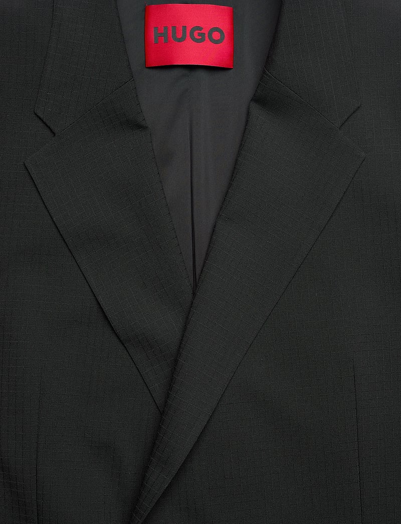 HUGO - Henry261F1X - kahe rinnatisega pintsakud - black - 2