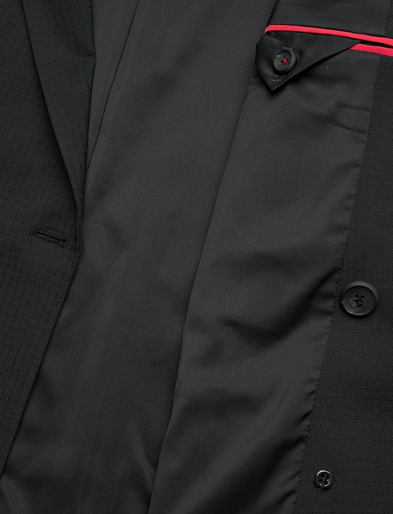 HUGO - Henry261F1X - kahe rinnatisega pintsakud - black - 4